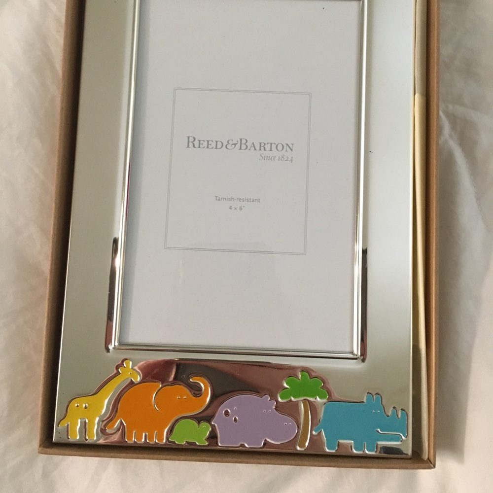 New Reed & Barton Animal Parade Frame-In Box
